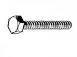 Hot Dip Galvanized Full Thread Hex Bolt