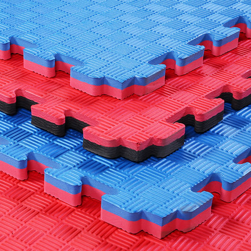 Red/Blue Soft Eva Taekwondo Mat