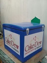 Blue Color Cake Delivery Boxes