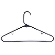 Plastic Hangers - High Quality Aluminum & Stainless Steel | Sturdy Design for Lingerie Ceiling Mount for Multistoried Living