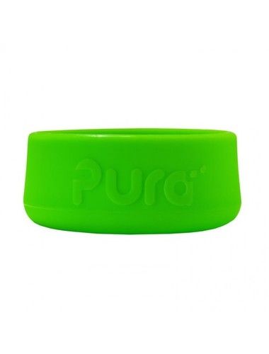 Pura Kiki Silicone Bottle Bumper Green - For 5Oz, 9Oz, 11Oz Pura Stainless Bottle Size: Standard