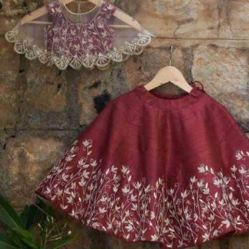 Cream Blue Net Silk Lehenga Choli | Baby girl dress, Kids' dresses, Kids  dress-gemektower.com.vn