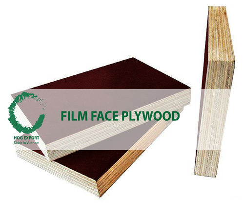 Durable Film Faced Plywood - Eucalyptus & Acacia Wood Core, 1220mmx2440mm & 1250mmx2500mm Sizes, 12mm to 18mm Thickness, Low Formaldehyde Emission E2, Moisture Resistant, Anti-Acid & Alkaline, Environmentally Friendly