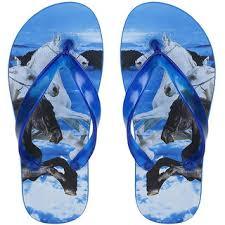 Horse Printed Mens Slippers