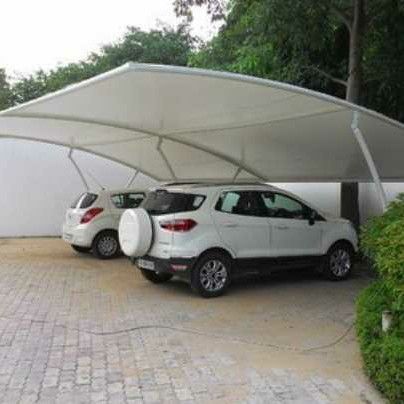 Tensile Car Parking Shades