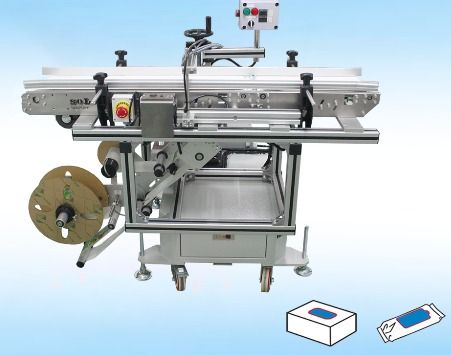 Simple Control Custom Bottom Labelling Machine