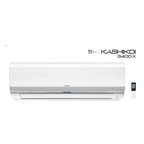 Hitachi Inverter Split Air Conditioners Kashikoi 5400X Energy Efficiency Rating: A  A  A  A  A