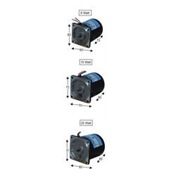 AC and DC Induction Motor With Gear Head