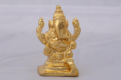 Appealing Look Brass Ganesh Statue