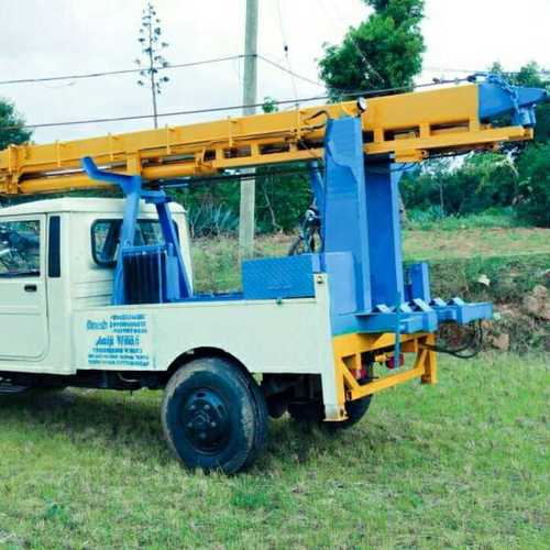 Borewell Pipe And Motor Lifting Machine