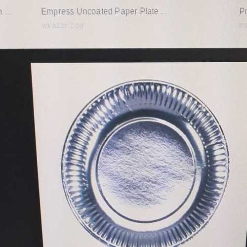 Empress Uncoated Paper Plate