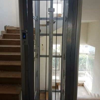 Stainless Steel Industrial Hydraulic Home Elevator