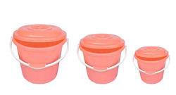 Plastic Bucket With Cap