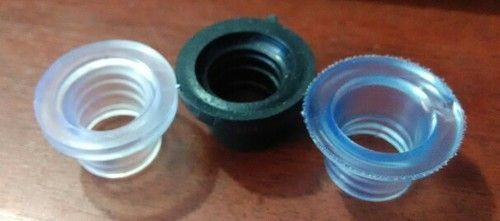 White Silicone Rubber Drip Fitting Grommet