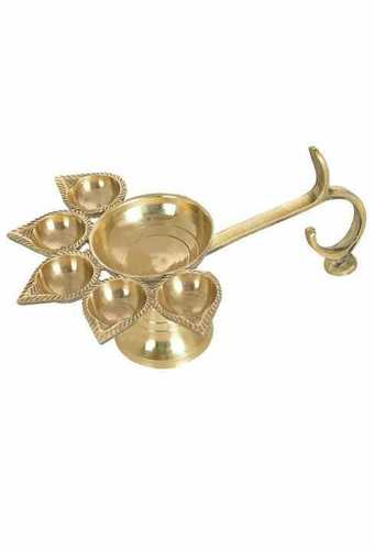 Decorative Brass Diya For Pooja