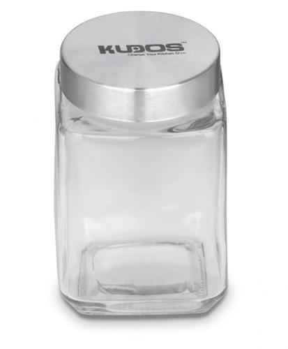 Durable Square Glass Jar