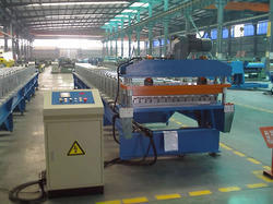 Trapezoid Roof Roll Forming Machine