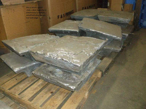 99.99% Pure Aluminum Ingots