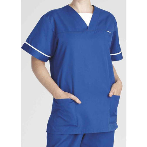 Plain Blue Hospital Uniform