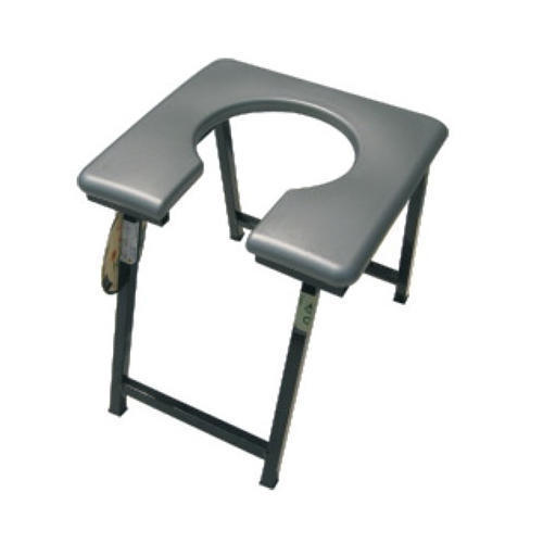 Metal and Plastic Commode Stool