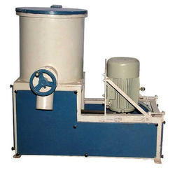 Silver Non Portable Plastic Mixture Machine