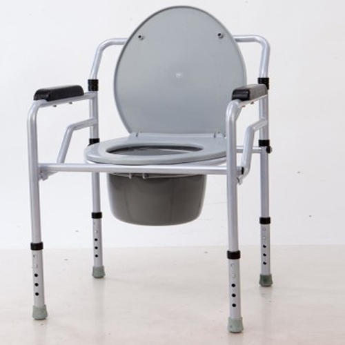 Ss Folding Commode Chair Capacity 34 Person at Best Price in Kolkata