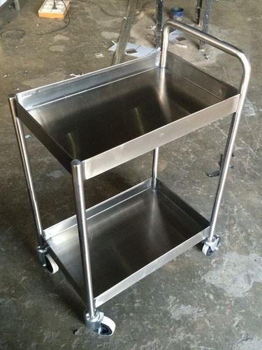 2 Tier Disposable Plate Trolley
