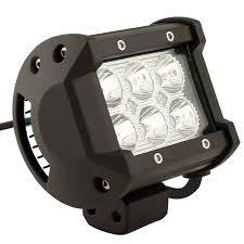 Black 6 Led Fog Light For Bike