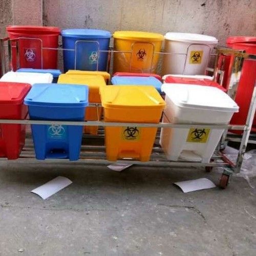 Any Bio Medical West Dustbin Trolley