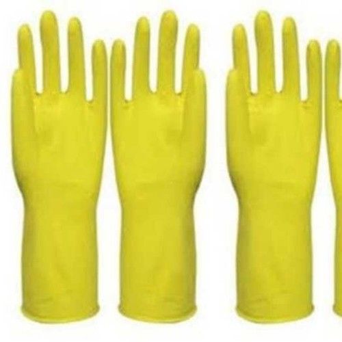 Rubber Industrial Safety Hand Gloves