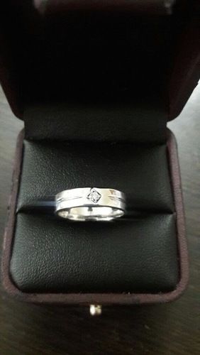 Senco Gold & Diamonds Glamorously Me Platinum Ring : Amazon.in: Jewellery