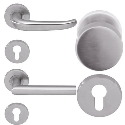 Stainless Steel Lever Handle Set