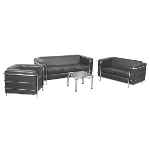 Chrome Plated Frame Sofa Set