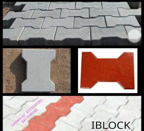 I Shape Interlocking Paver Application: Flooring