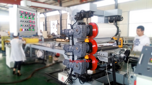 PVC Edge Banding Sheet Extrusion Machine By Qingdao Tongsan Machinery Co., Ltd