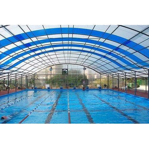 Swimming Pool Covering Polycarbonate Roof Sheet