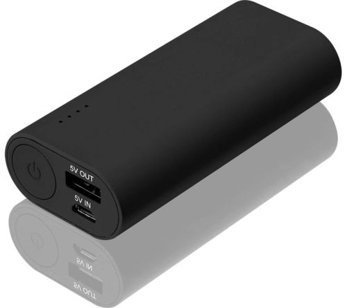 Black 5V Power Bank Age Group: 22