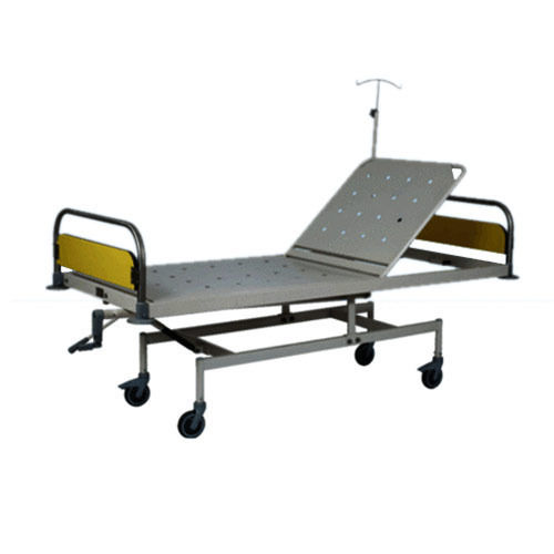 Adjustable Height Plain Hospital Backrest Cot