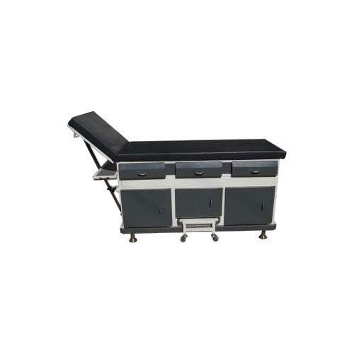 Fold-Able Rails Reliable Patient Examination Couch