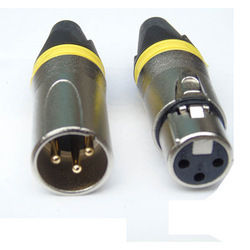 Electric XLR Connector for Audio And Video Cabling