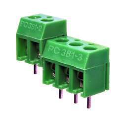 Pcb Plastic Heat Resistant 7 Ampere 300 Volts Electrical Terminal Block Application: Industrial