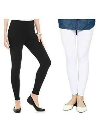 Plain And Soft Fabric Cotton Leggings