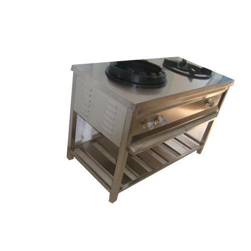 Two Burner Gas Stove - Stainless Steel Panels , Stable Structure for Enhanced Durability