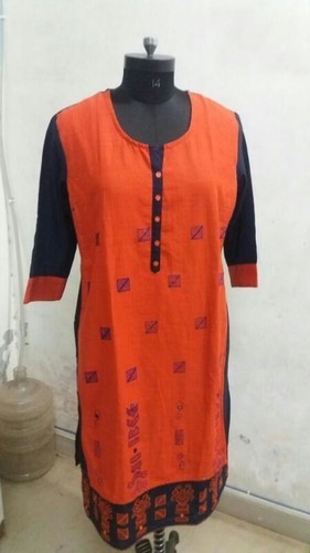 Dry Cleaning Durable Designer Cotton Kurti