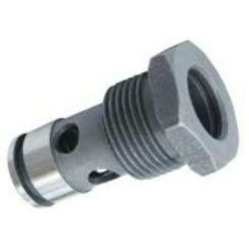 Brown And Silver Hyd Lift Reduction Valve Bolt (Hmt Tractor)