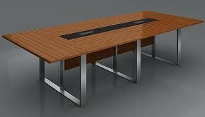 Brown Conference Wooden Tables For Office