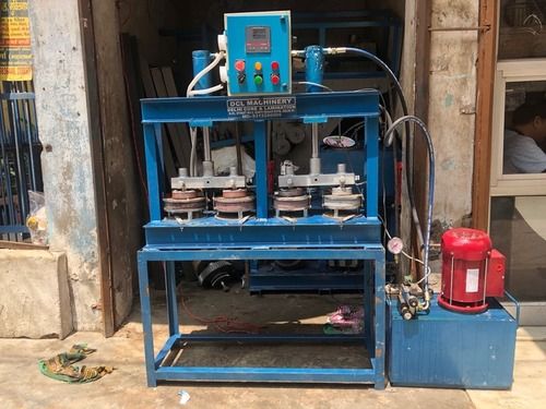 Four Die Hydraulic Machine With Double Cylinder (Panel Operated) Warranty: 1 Year