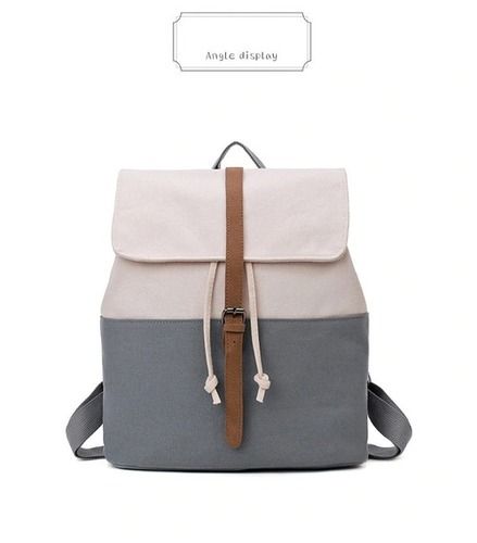 Young Unisex Canvas Bag And Backpacks For School And Travel