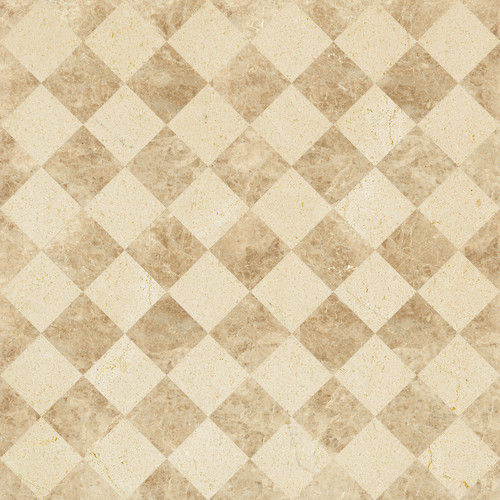 Yunfu Stone Beige Marble Waterjet Floor Tile