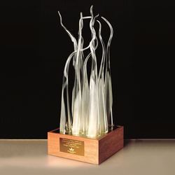 Handmade Decorative Glass Sculpture